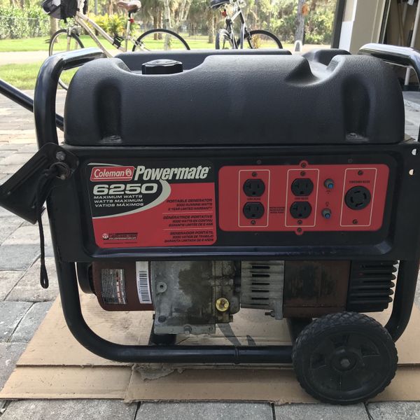 Coleman 6250 Generator for Sale in Naples, FL OfferUp