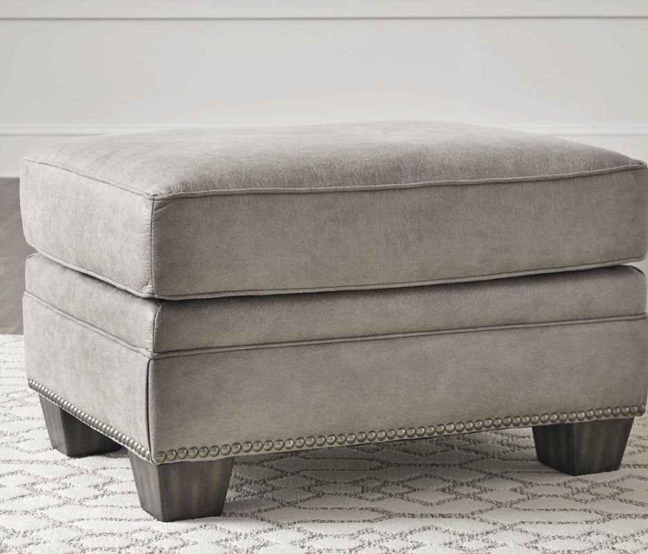 Leather Ottomans (2)