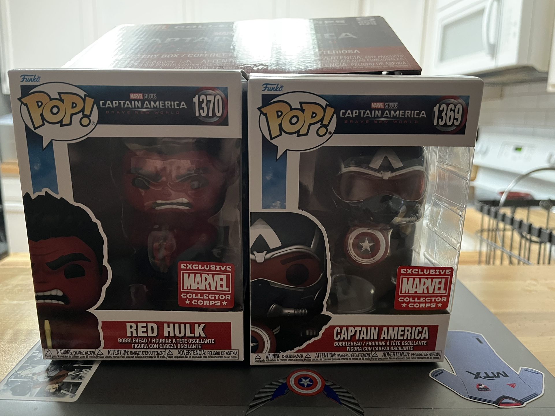 Red Hulk & Captain America