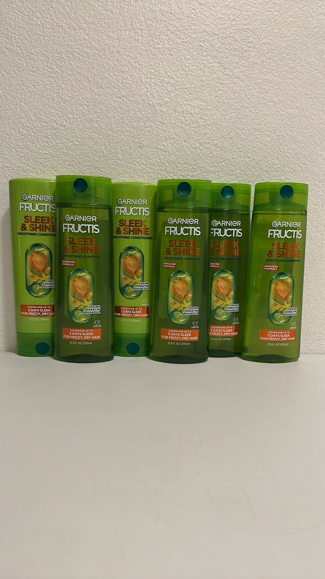 Garnier Fructis Shampoo & Conditioners