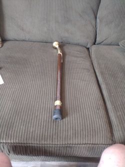Vintage BUBBA Walking Stick Made in Texas 22"