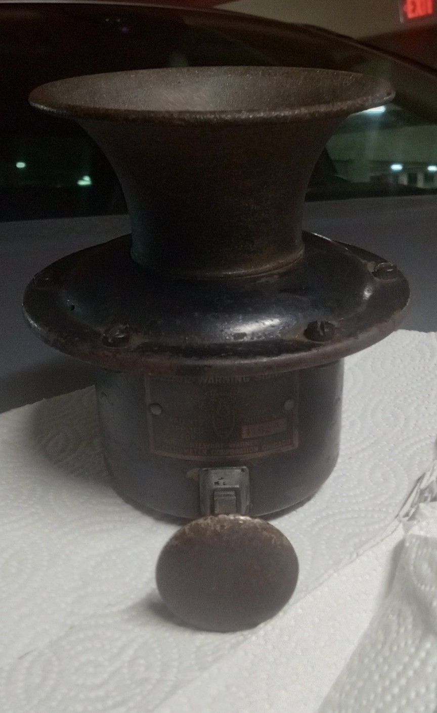 Antique Stewart Warning Signal