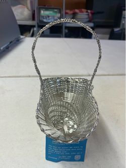 Hand woven basket