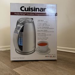 NEW Open Box - Never Used Cuisinart Perfectemp (Retail $130)