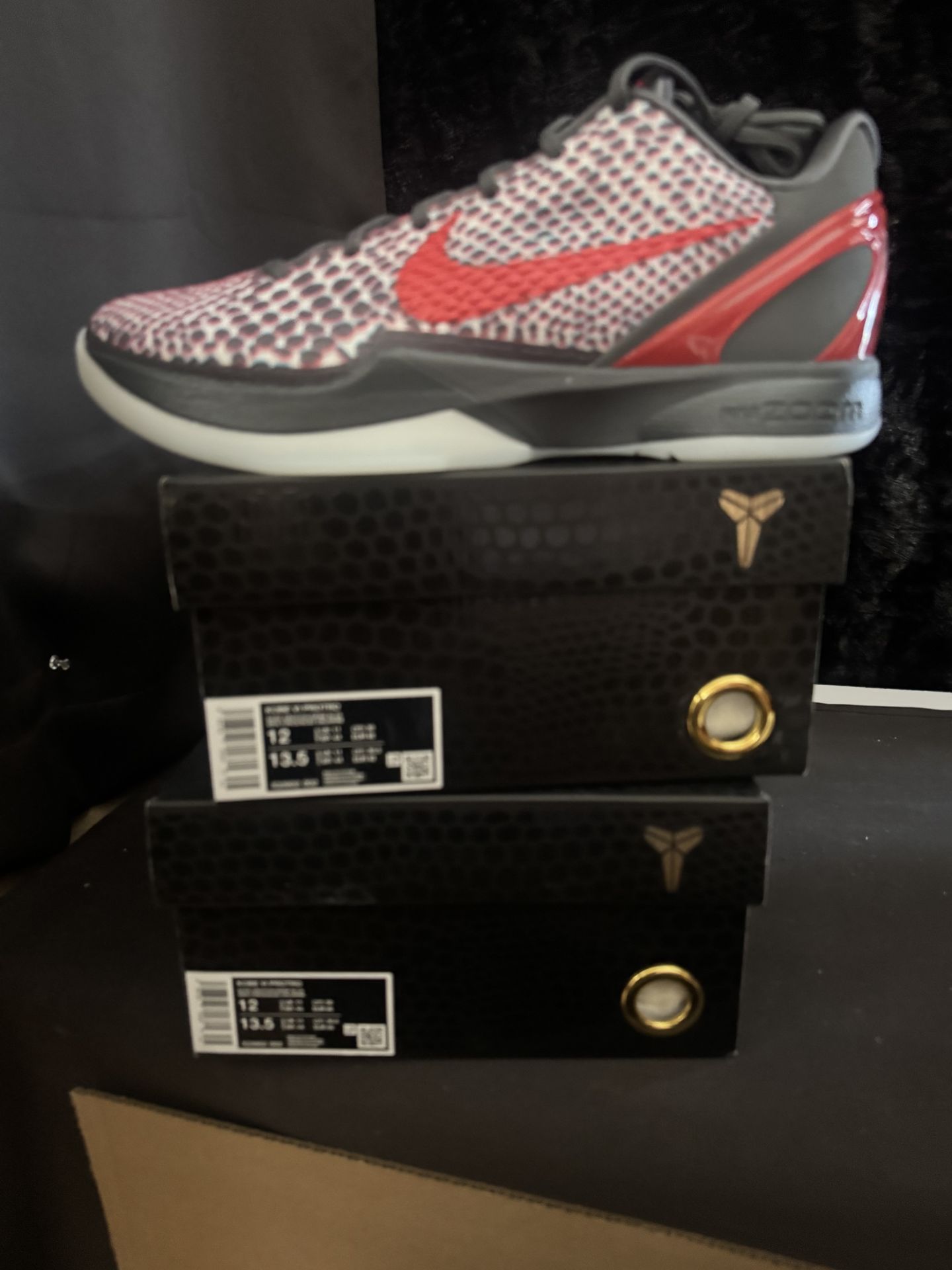 Kobe 6 all star size 12m