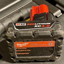 Milwaukee M12 4.0 Battery