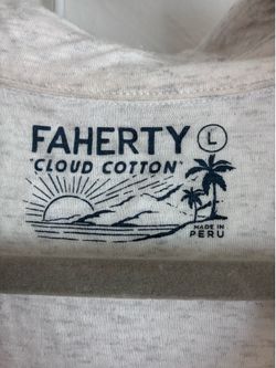 Men’s L Faherty Cloud cotton polo