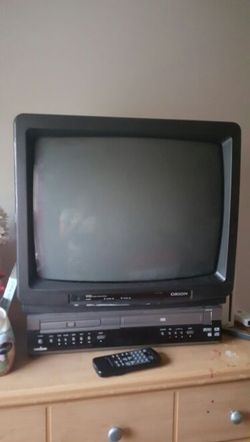 Orion TV with remote and DVD player