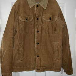 Old College Inn Corduroy Sherpa jacket M(L)