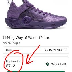 way of Wade WOW 12 size 10.5