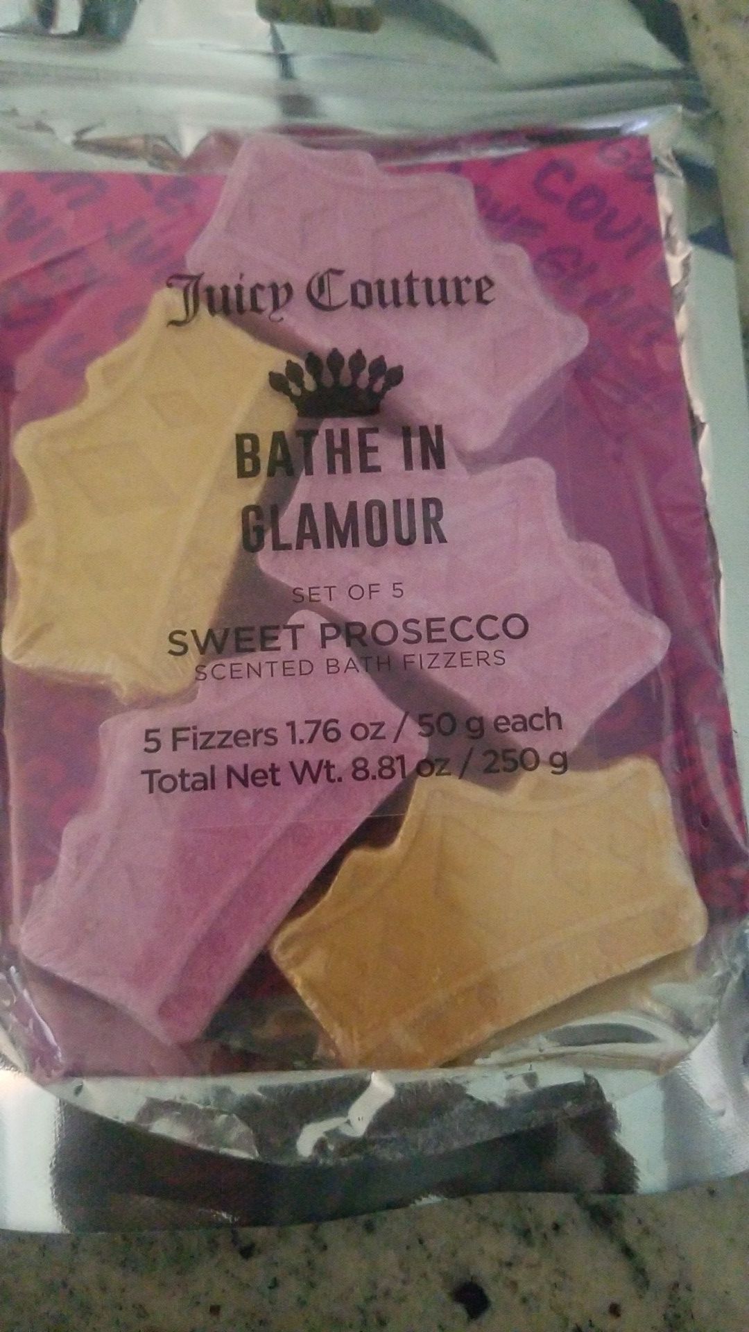 New bath fuzzies and glitter face mask set beauty lot