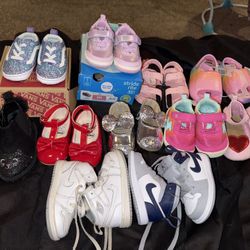 Girls Shoes Size 3c Bundle 