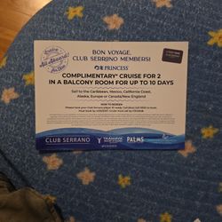 Princess Cruise For 2