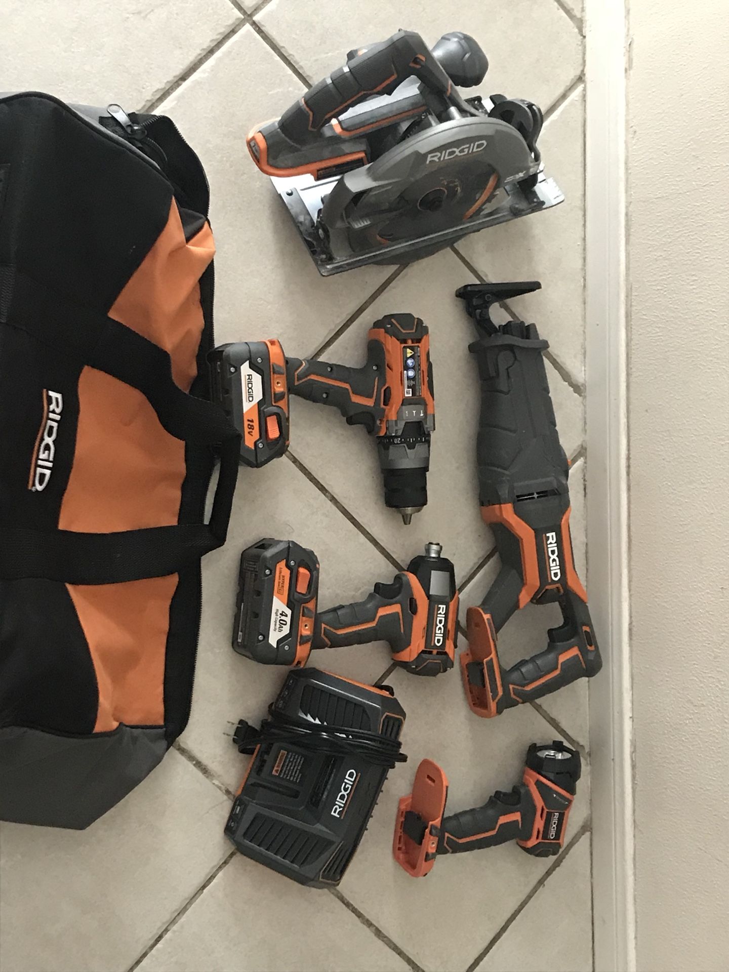 Ridgid power tool