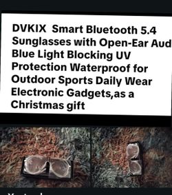 DVKIX Smart glasses Bluetooth 5.4