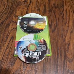 Halo 3 & CALL OF DUTY Xbox 360 Games