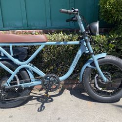 🚨⚡️🚴Brand New Valen Rev Matte Blue Electric E-Bike 🇺🇸🎉Finance This Today!💸🛴