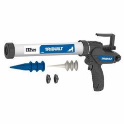 TRI-BUILT E12s20 12V Cordless 20 oz Sausage Gun for caulks and adhesives