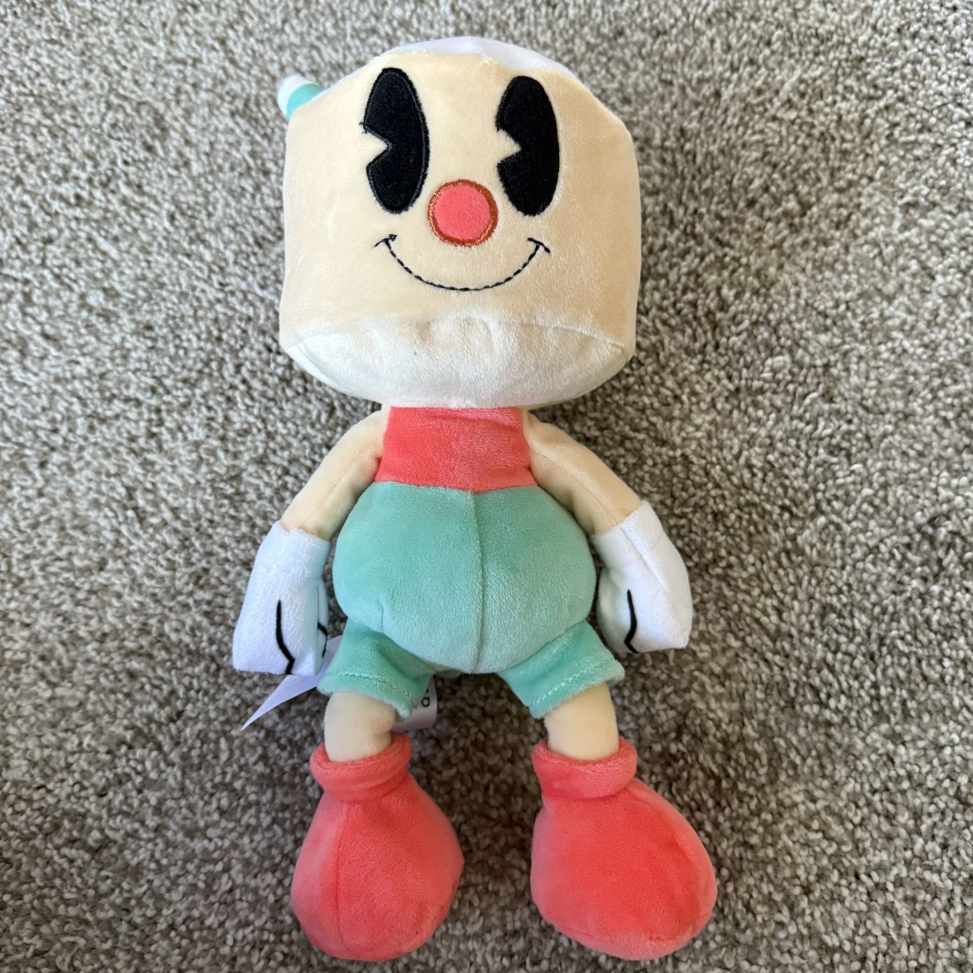2017 Funko Cuphead Cuppet Don't Deal With The Devil Plush Stuffed Animal