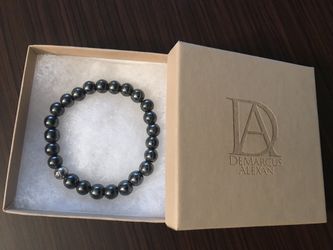 DeMarcus Alexan Black Hematite Bracelet