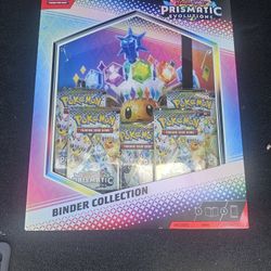Pokemon Prismatic Evolutions Binder Collection 