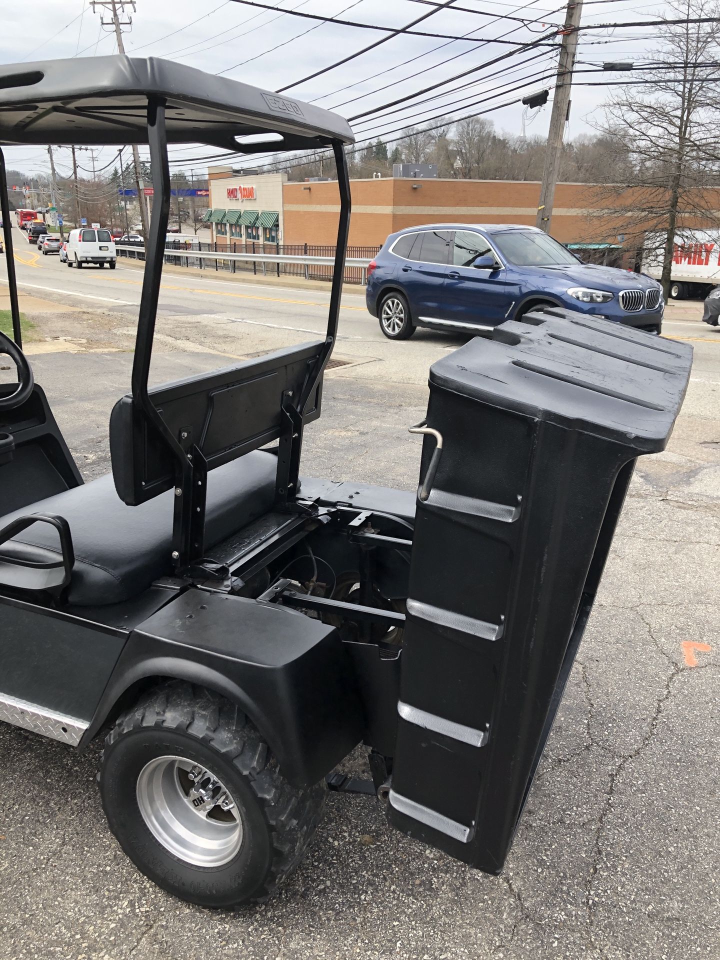 EZGO Workhorse Gas 4 Stroke Golf Cart w/Dump Bed for