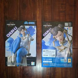 Chun-Li from Street Fighter SEGA Figure, Brand New, Officially Licensed, Unopened and Sealed
