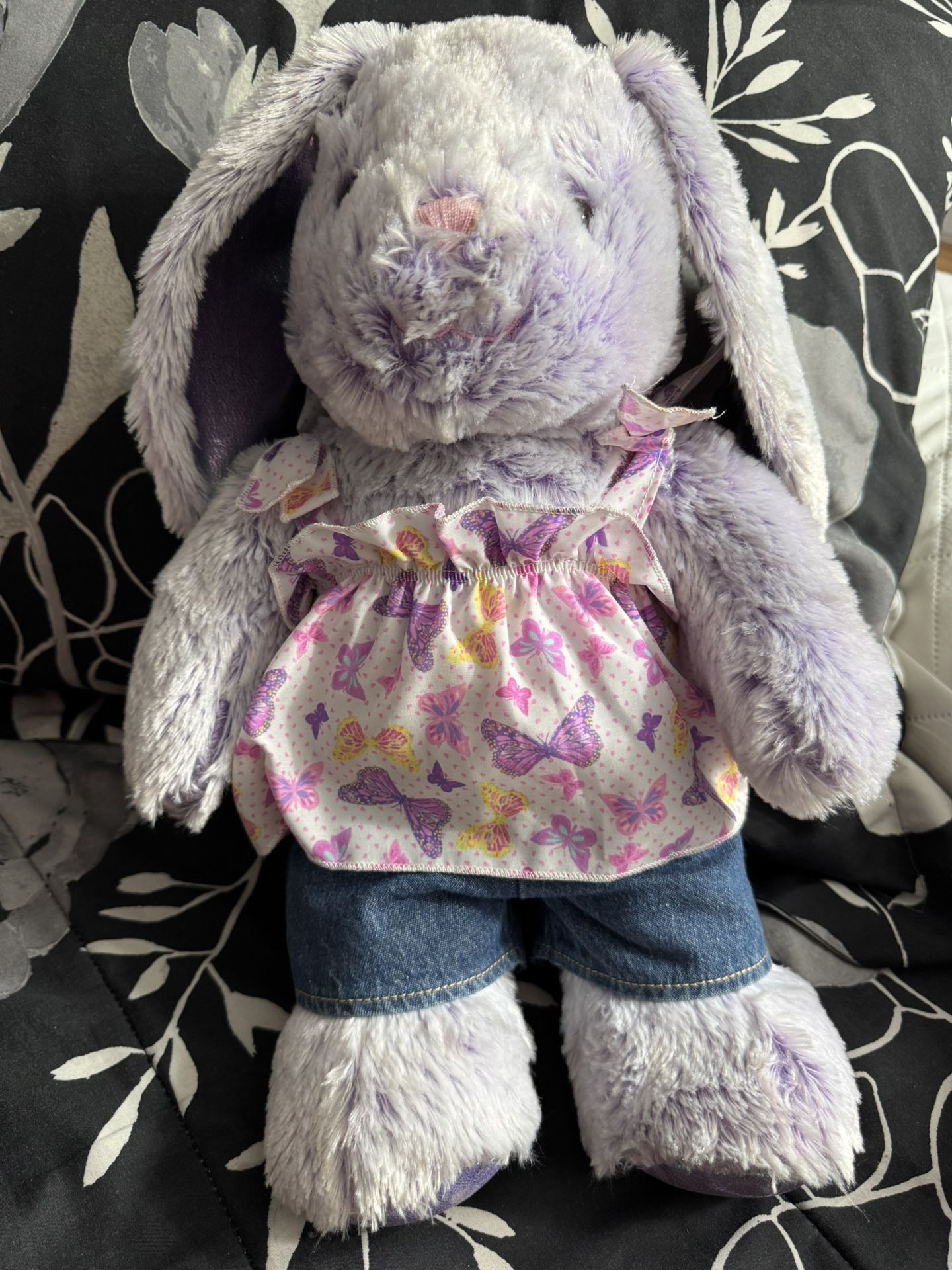 Build-A-Bear pastel bunny