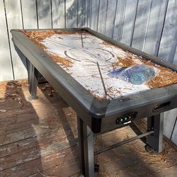 Free air hockey table