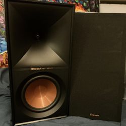 Klipsch R-60M Home Theater Monitor Speakers ≠ Powerful Dynamic Audio, Compact Hi-Fi Bookshelf System