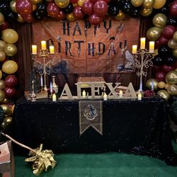Decoraciones para fiestas 🖤🤎💛