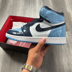 Jordan 1 UNC PATENT Size 10