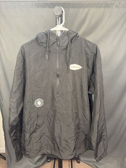 Hornitos Tequila Black Windbreaker Pullover Hoodie – Size M – Lightly Worn 