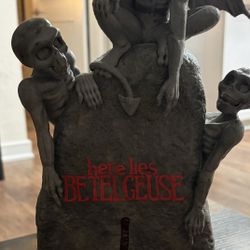 Beetlejuice Decor/ Popcorn Bucket 