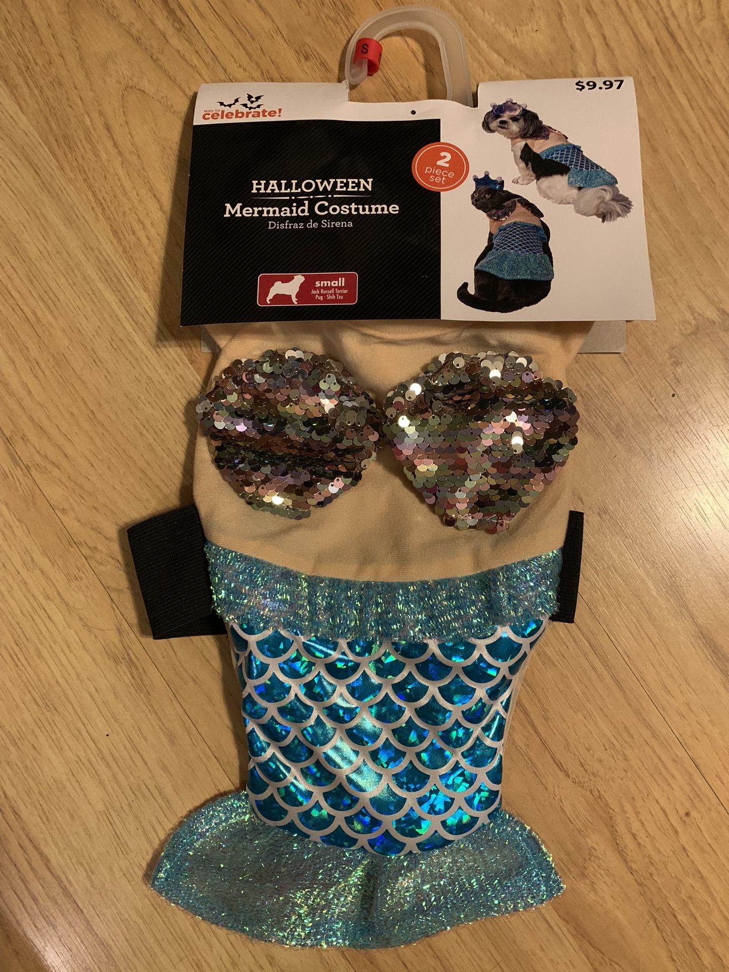Dog Mermaid costume - New