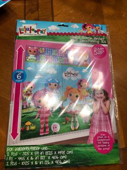 Giant Lalaloopsy Birthday Scene Setter