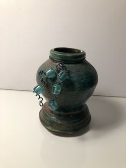 Small Ceramic Art Pot