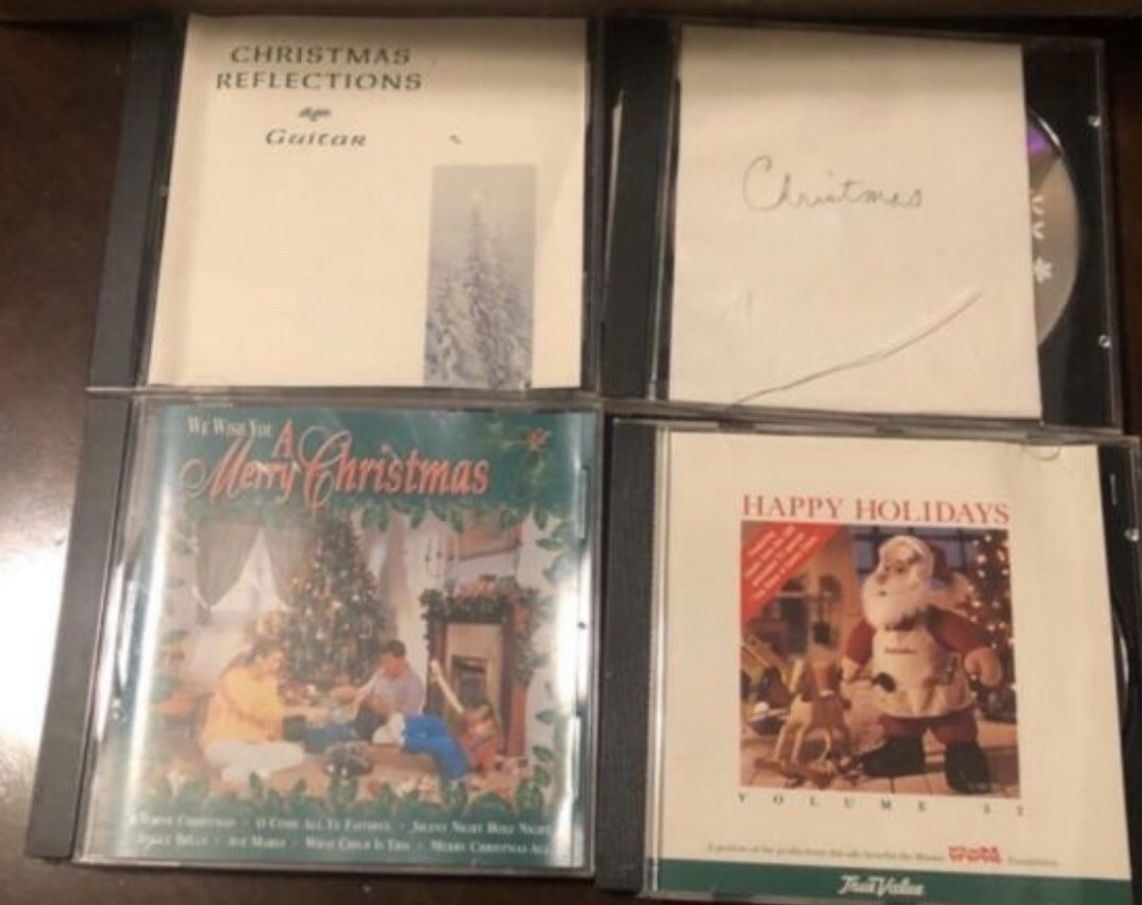4 Holiday/christmas CDs