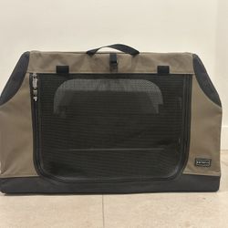 Portable Dog Travel Crate – Medium – Army Green
