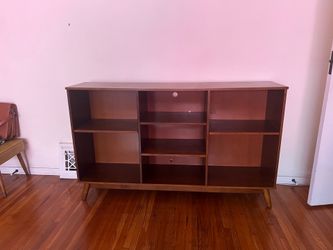 Amherst Mid Century Modern Horizontal Bookcase