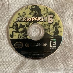 Mario Party 6 Disc Only! Great Working Condition 