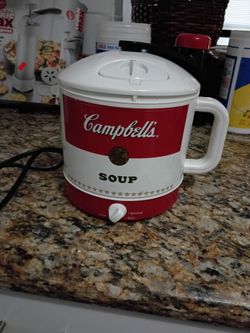 Electric soup heater