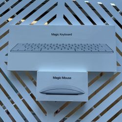 Magic Keyboard and Magic Mouse