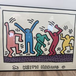 Keith Haring Vintage Poster - EARLY 2000’s RARE