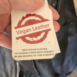 Vegan Leather Jacket "L"