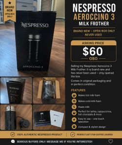 Nespresso Milk Frother