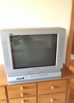 Panasonic TV with DVD player