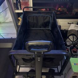 Mac Sports Folding Wagon with Brakes