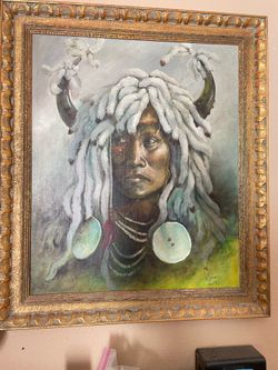 2-Native American Paintings (2)