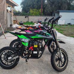 NEW 49cc automatic gas dirt bike NUEVA 